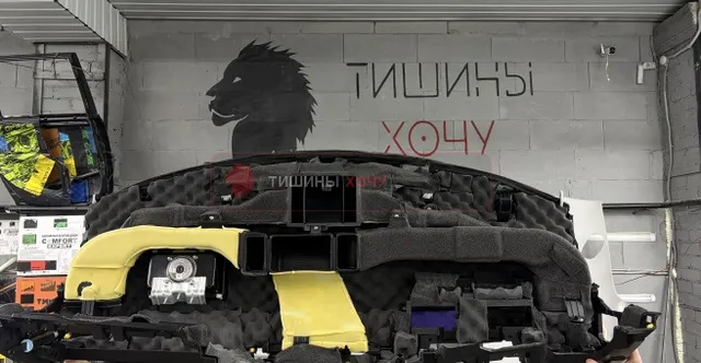 Работа с панелью автомобиля